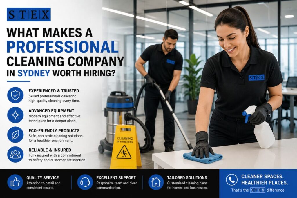 Professional cleaning company sydney